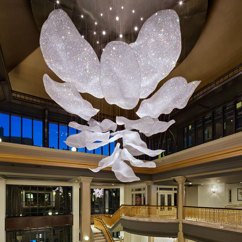 Lobby Chandeliers